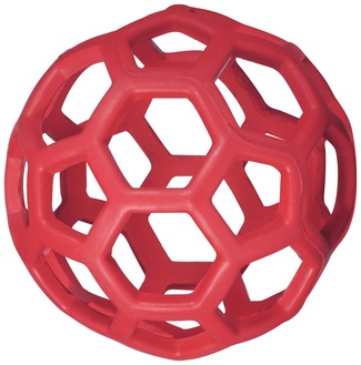 Ажурный резиновый мяч средний, 11,5 см 
