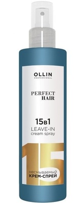 OLLIN PERFECT HAIR 15 в 1 Несмываемый крем-спрей 250мл OLLIN PERFECT HAIR 15 в 1 Несмываемый крем-спрей 250мл 204275 Ollin Professional