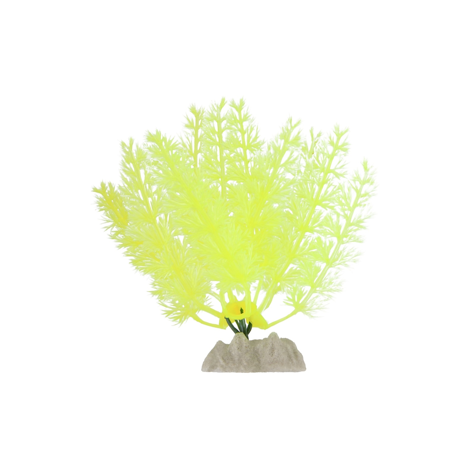 GloFish флуоресцирующее растение, желтое, 13 см (20 г)