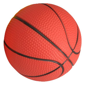 Camon игрушка Мяч баскетбольный резиновый, красный (125 г)