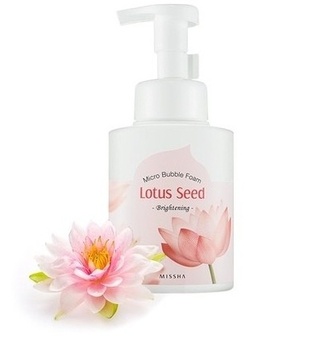 Пенка для умывания сияние кожи Micro Bubble Foam Lotus Seed Пенка для умывания сияние кожи Micro Bubble Foam Lotus Seed 206285 MISSHA