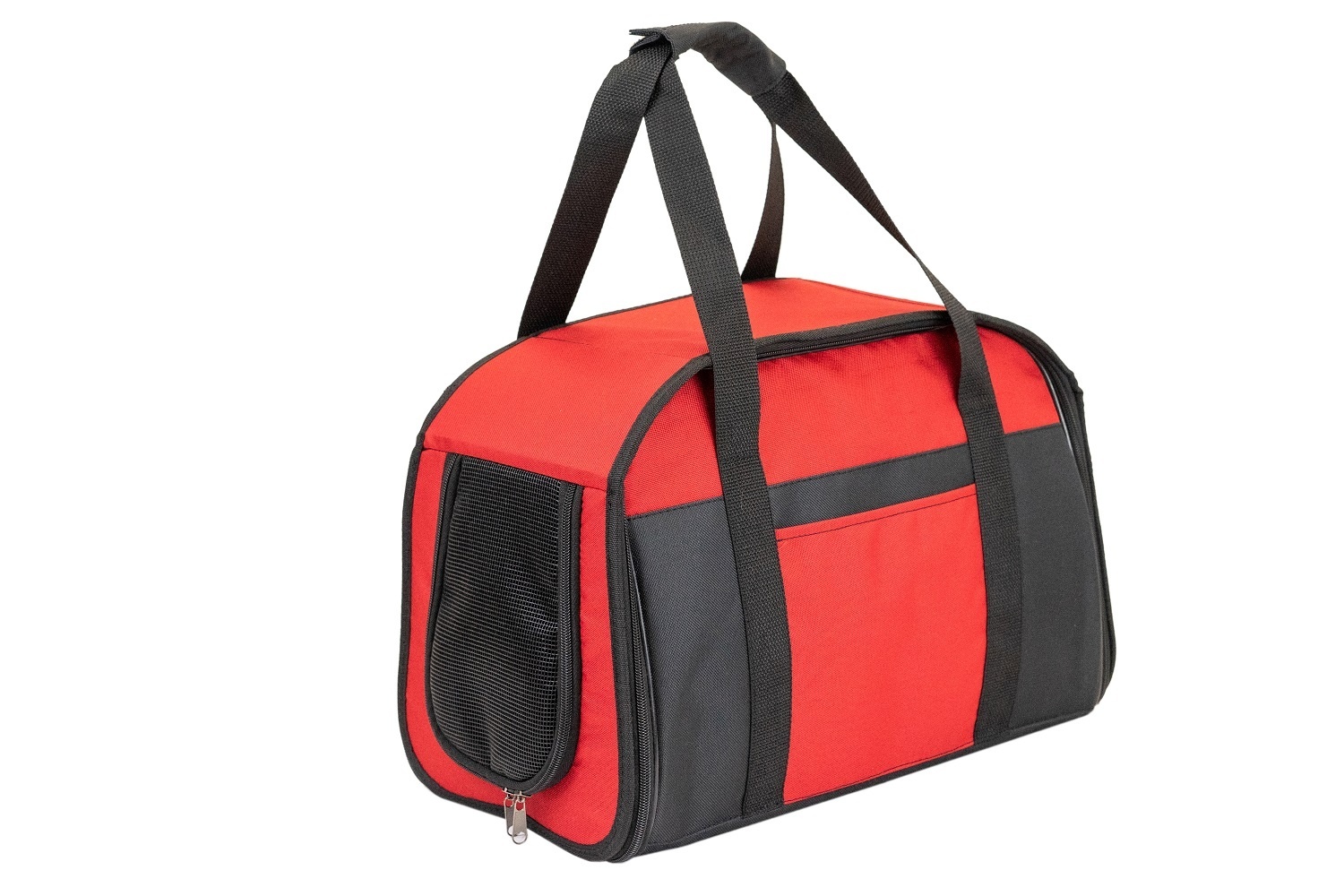 Yami-Yami транспортировка сумка-переноска с боковым карманом (нейлон) красная (42*25*27 см)