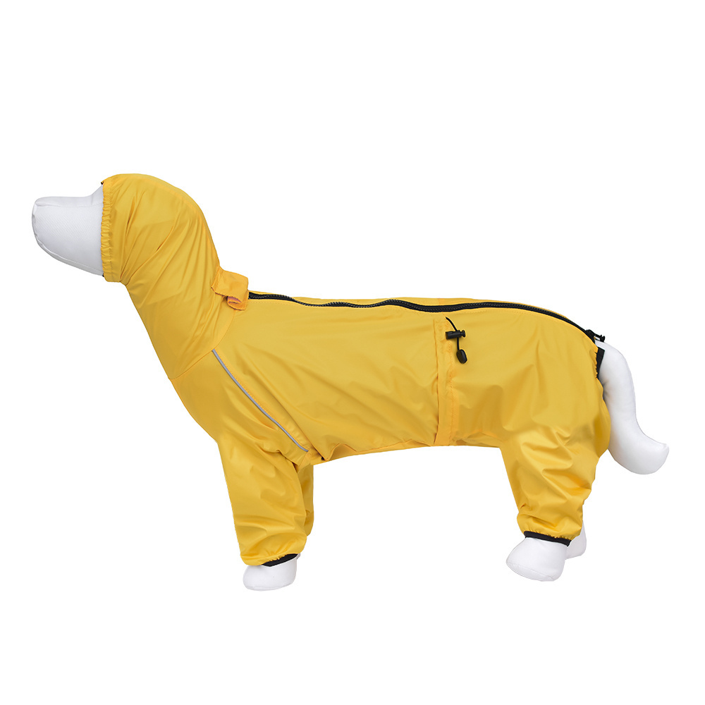 Tappi одежда Tappi одежда дождевик комбинезон Аурумс воротом для средних и крупных собак , желтый (Д1)