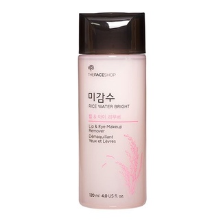 Rice Water Bright Lip&eye Makeup Remover Средство для снятия макияжа Rice Water Bright Lip&eye Makeup Remover Средство для снятия макияжа 206360 The FaceShop