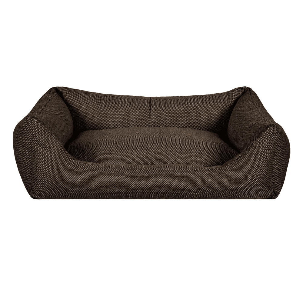 Tappi лежаки Tappi лежаки Ротонд прямоугольный лежак с подушкой, шоколад (1,25 кг) 41544