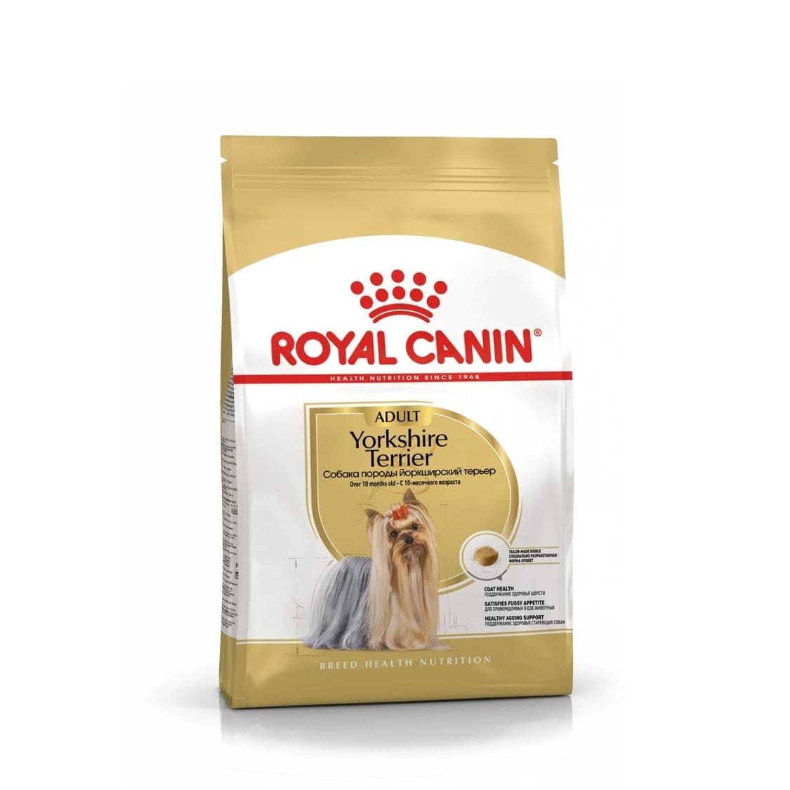 Корм Royal Canin сухой для взрослых собак породы Йоркширский Терьер от 10 месяцев, Yorkshire Terrier Adult (500 г)