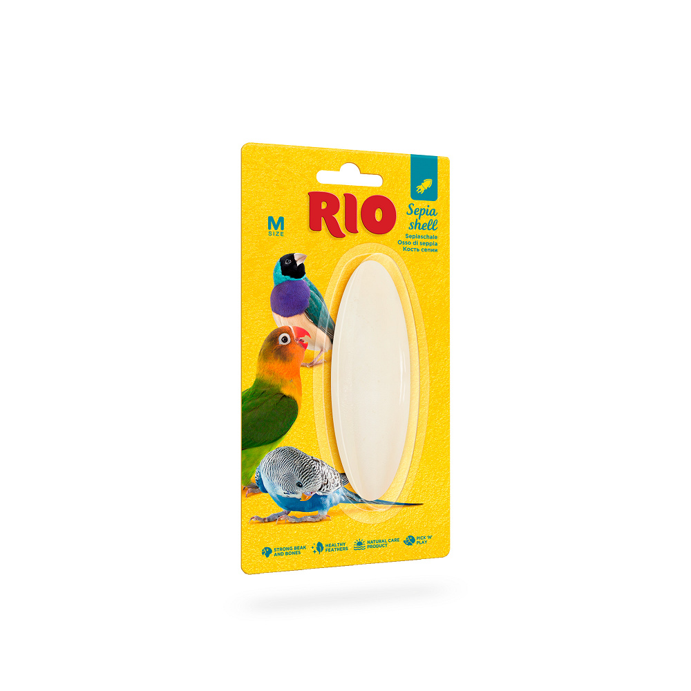 Рио Рио кость сепии (панцирь каракатицы) (XL) hagen lw камень сепия для птиц с креплением маленький