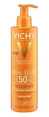 Capital Ideal Soleil молочко анти-песок для лица и телаSPF50 200мл Capital Ideal Soleil молочко анти-песок для лица и телаSPF50 200мл 63987 Vichy