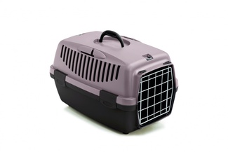 Переноска Gulliver 1, до 6 кг, пудровая, с металлической дверцей, 48х32х31см Переноска Gulliver 1, до 6 кг, пудровая, с металлической дверцей, 48х32х31см