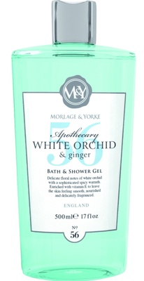 Гель для душа Белая орхидея и имбирь (White Orchid & Ginger Shower Gel) Гель для душа Белая орхидея и имбирь (White Orchid & Ginger Shower Gel) 63805 Morlage & Yorke