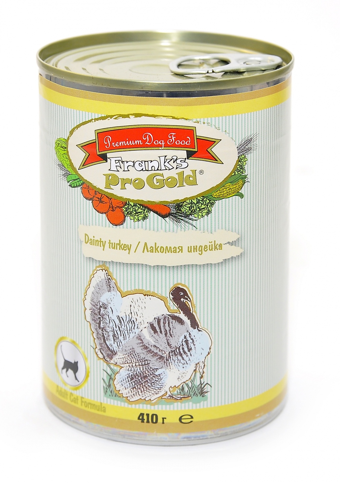 Frank's ProGold консервы Frank's ProGold консервы консервы для кошек Лакомая индейка (415 г) frank s progold cat для взрослых кошек с аппетитным цыпленком 415 гр