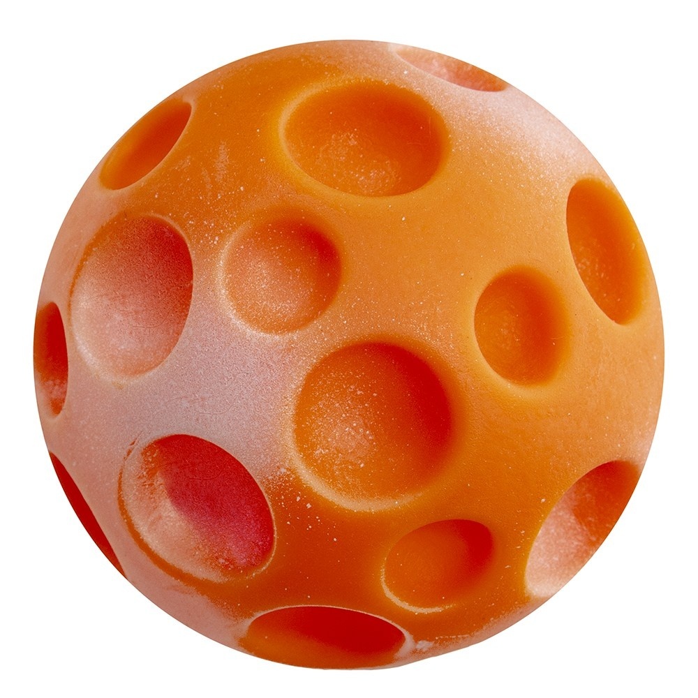 цена Yami-Yami игрушки Yami-Yami игрушки игрушка для собак Мяч-луна, оранжевый (Ø 11 см)