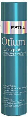 Otium Шампунь для жирной кожи головы и сухих волос OTIUM UNIQUE, 250 мл Otium Шампунь для жирной кожи головы и сухих волос OTIUM UNIQUE, 250 мл 28545 Estel Professional
