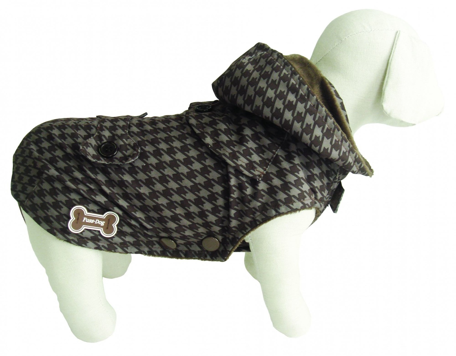 цена Ferribiella одежда Ferribiella одежда утепленный плащ с отстегивающимся капюшоном Шерлок, коричневый (350 г)
