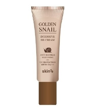 миниатюра BB крем для лица с экстрактом улитки ББ кре GOLDEN SNAIL INTENSIVE BB CREAM SPF50PA++ миниатюра BB крем для лица с экстрактом улитки ББ кре GOLDEN SNAIL INTENSIVE BB CREAM SPF50PA++ 201487 SKIN79