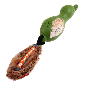 GiGwi GiGwi игрушка Утка с отключаемой пищалкой, резина/искусственный мех (208 г) gigwi игрушка утка с отключаемой пищалкой зеленая резина искусственный мех 75333 0 208 кг 42550 2 шт