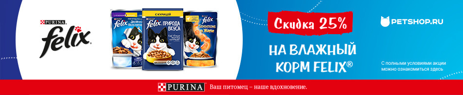 -25% на паучи Felix