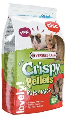 Crispy Pellets Rats & Mice гранулированный корм для крыс и мышей  Versele-Laga  Crispy Pellets Rats & Mice гранулированный корм для крыс и мышей  Versele-Laga
