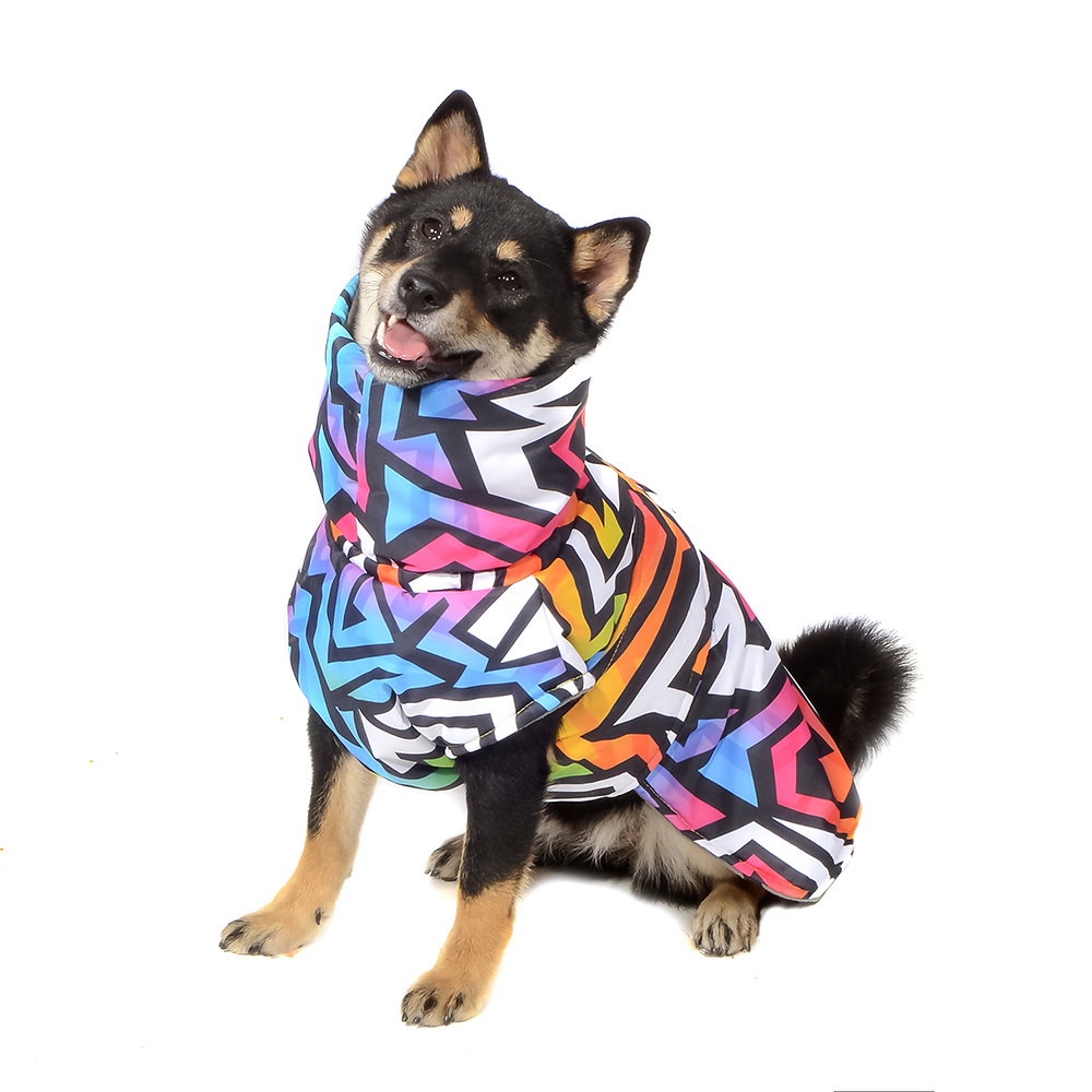 плащ размер 48 52 фиолетовый фуксия Tappi одежда Tappi одежда попона Стэлл для собак (M)