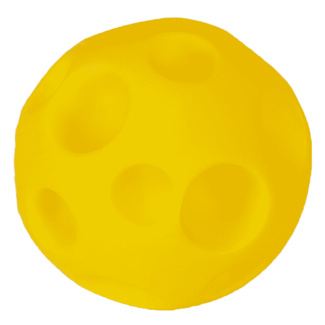 Игрушка для собак &quot;Мяч-луна&quot;, желтый