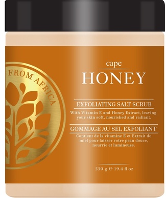 Солевой скраб для тела (Honey Salt Scrub) Солевой скраб для тела (Honey Salt Scrub) 63853 Bodycare from Africa