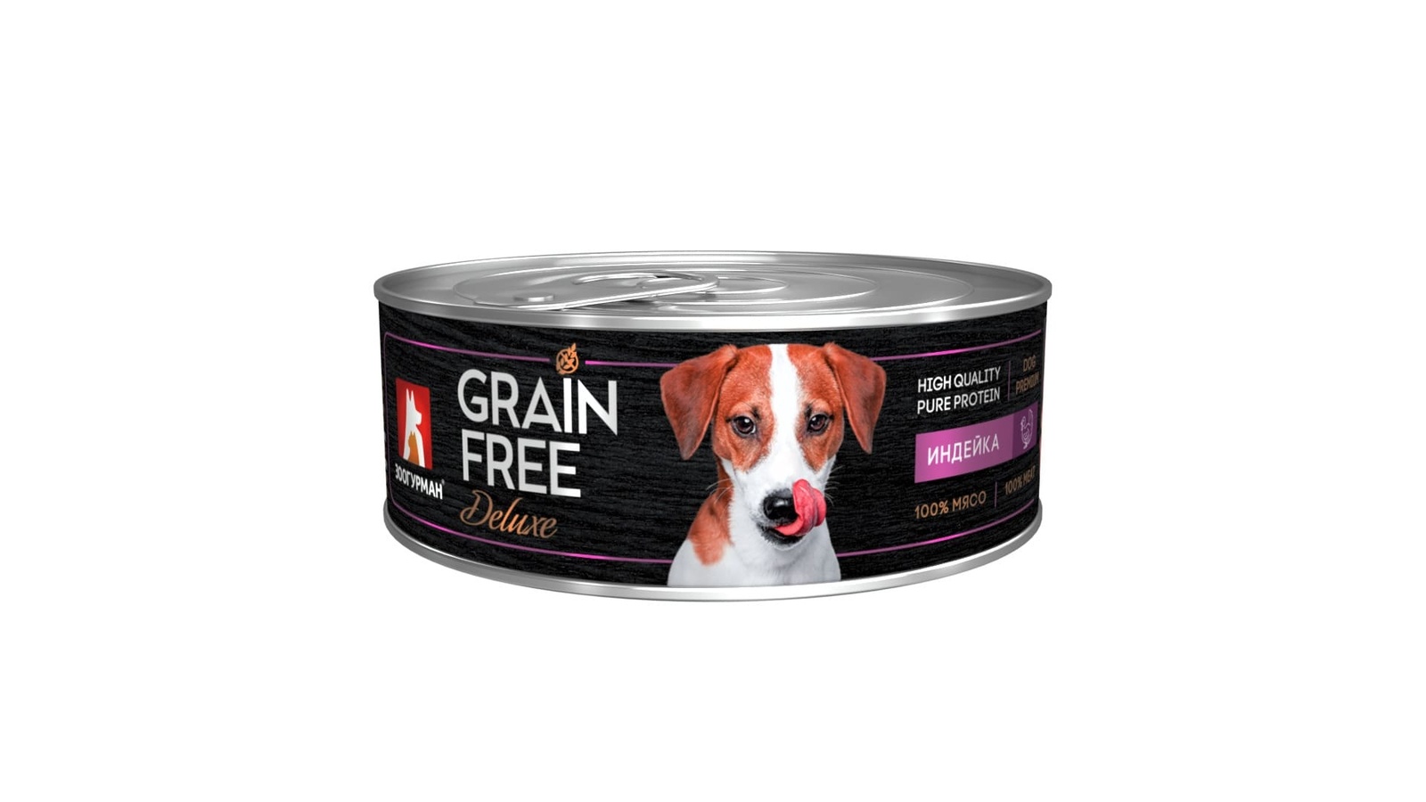 Зоогурман Зоогурман консервы для собак GRAIN FREE со вкусом индейки (350 г)