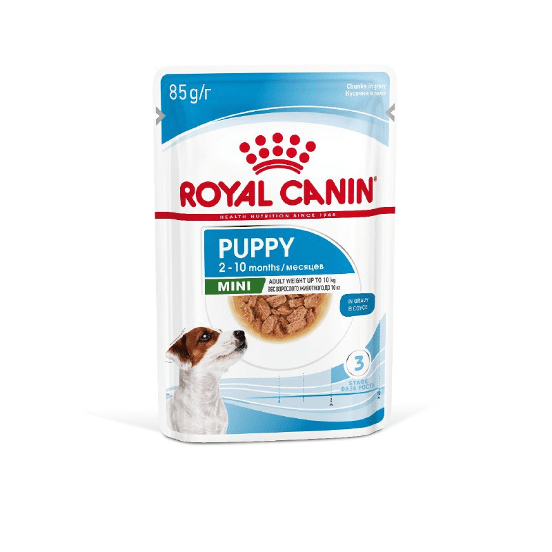 Royal Canin паучи кусочки в соусе для щенков малых пород (28 шт)