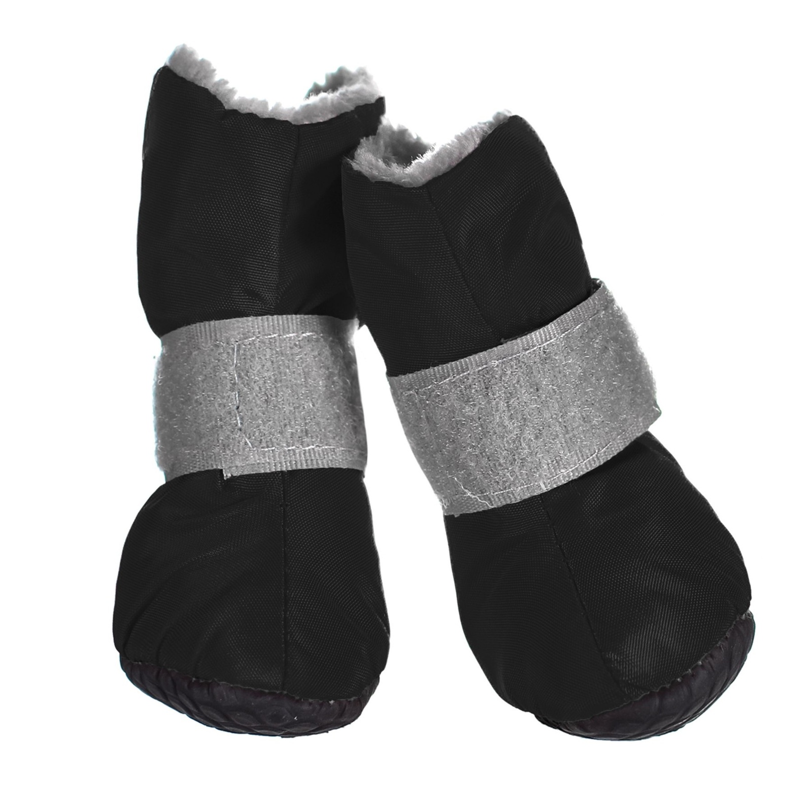 Yami-Yami одежда сапожки для собак на липучке, черные (S)
