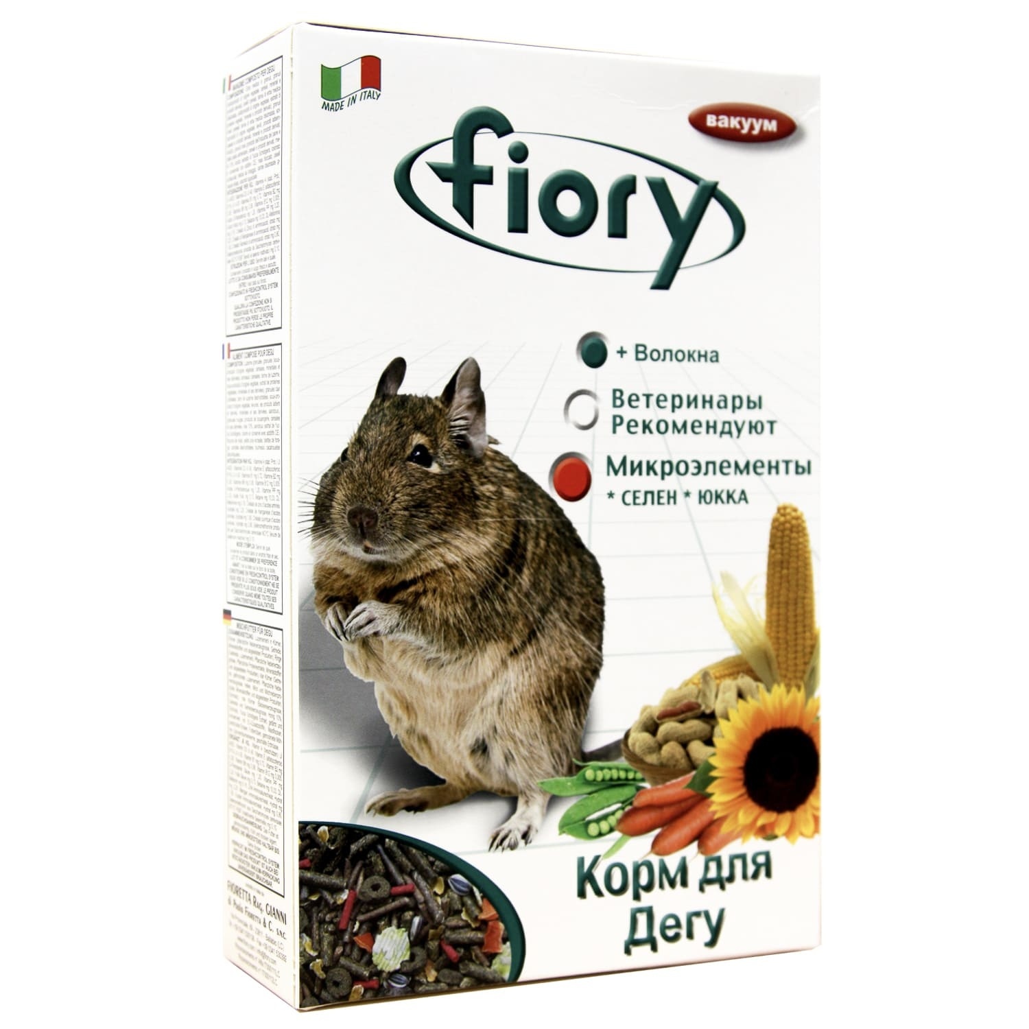 Fiory Fiory корм для дегу (800 г) fiory корм fiory для дегу 6536 0 8 кг 58661 3 шт
