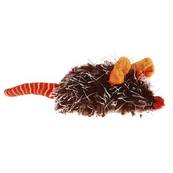 GiGwi GiGwi игрушка интерактивная мышка, текстиль/пластик (80 г) gigwi gigwi дразнилка телескопическая с двумя насадками рыбка мышка карбон ткань перо 56 г