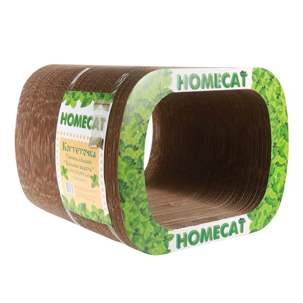 Homecat Homecat когтеточка-тоннельКошачья радость (1,45 кг) homecat homecat когтеточка тоннелькошачья радость 2 3 кг