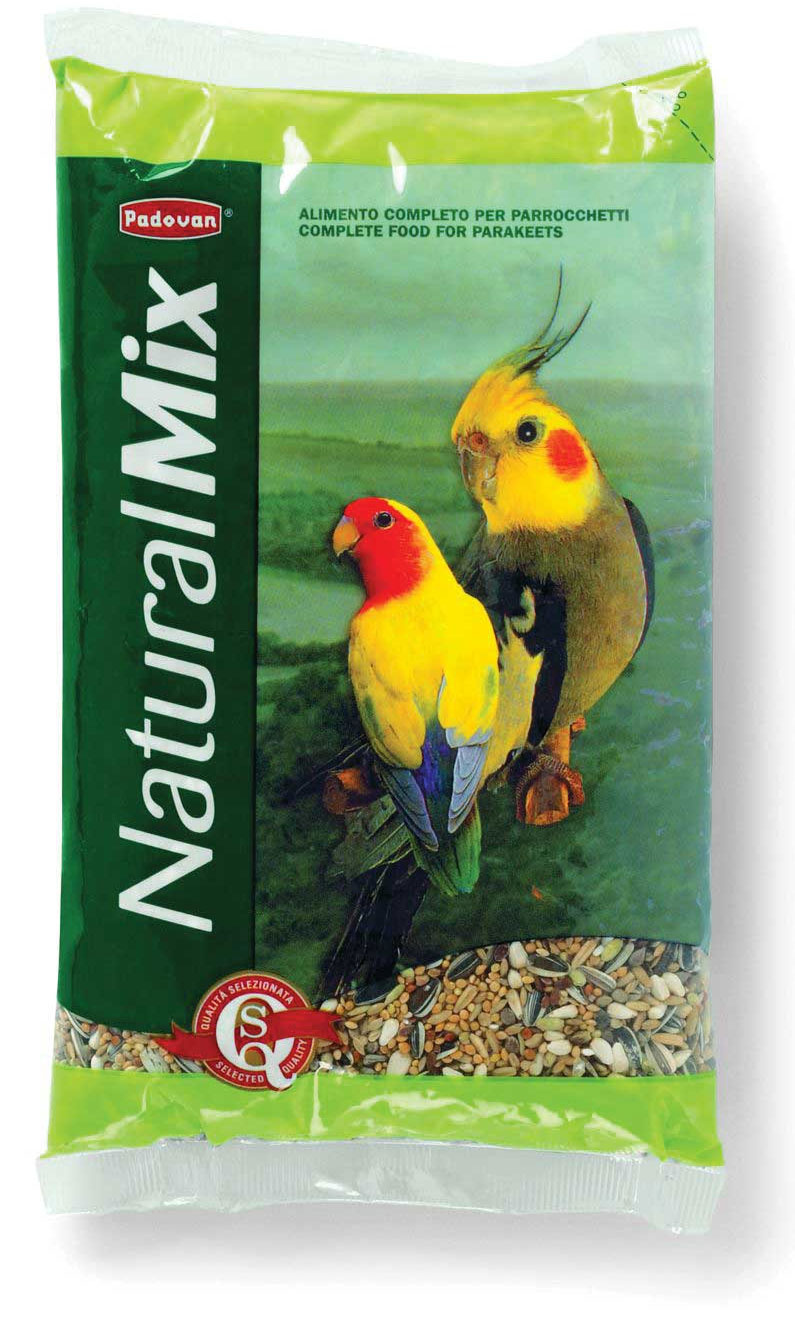 Padovan Padovan для средних попугаев (Naturalmix Parrocchetti) 850 гр (850 г) padovan padovan для средних попугаев 400 г