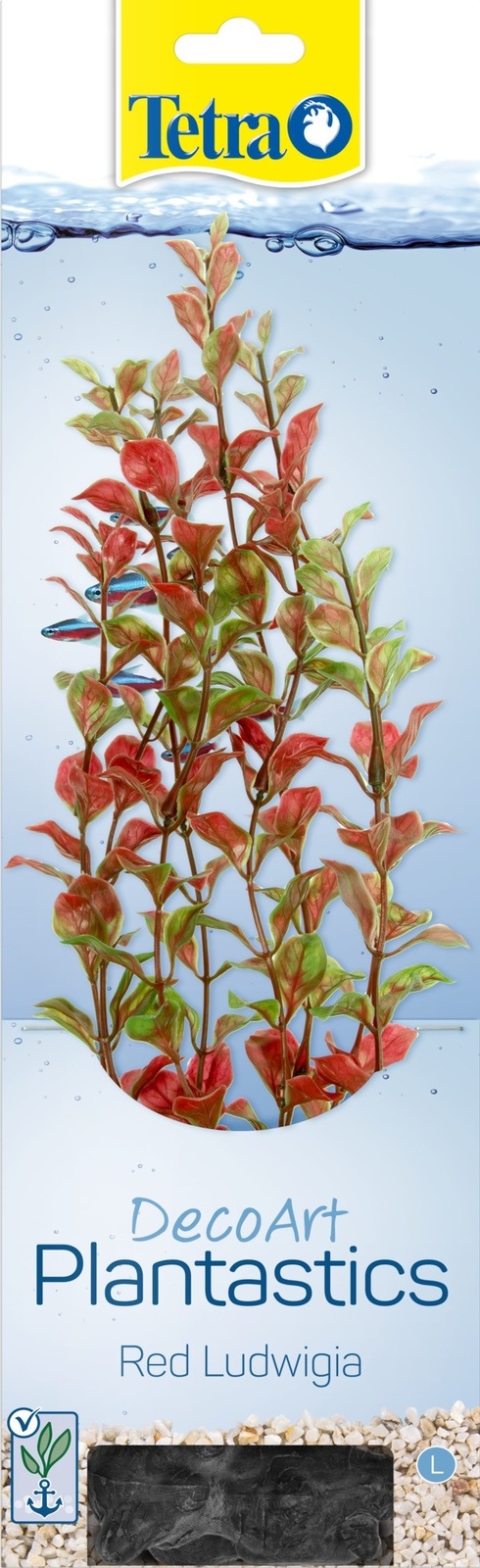 Tetra (оборудование) растение DecoArt Plantastics Red Ludvigia 30 см (115 г)