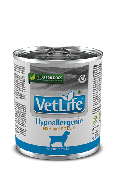 FARMINA вет.корма консервы для собак гипоаллергенные, с рыбой и картофелем (300 г)