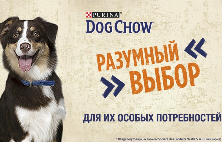 Purina Dog Chow Правильное питание в любом возрасте