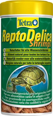 Корм для водных черепах. креветки ReptoDelica Shrimps