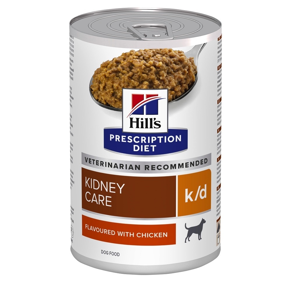 Hill's вет.консервы prescription Diet k/d Kidney Care, влажный диетический корм для собак при хронической болезни почек (370 г) Hill's вет.консервы prescription Diet k/d Kidney Care, влажный диетический корм для собак при хронич - фото 1