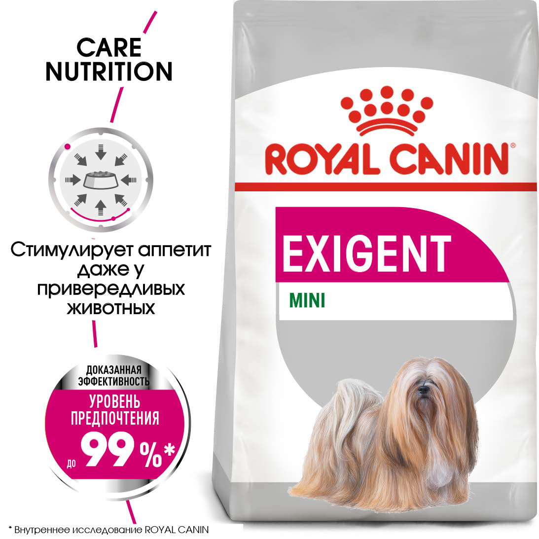 Для собак малых пород, привередливых в питании (3 кг) Royal Canin (сухие корма) Для собак малых пород, привередливых в питании (3 кг) - фото 2