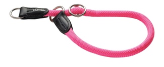 Hunter ошейник-удавка для собак Freestyle Neon 55/10 нейлоновая розовый неон 61709