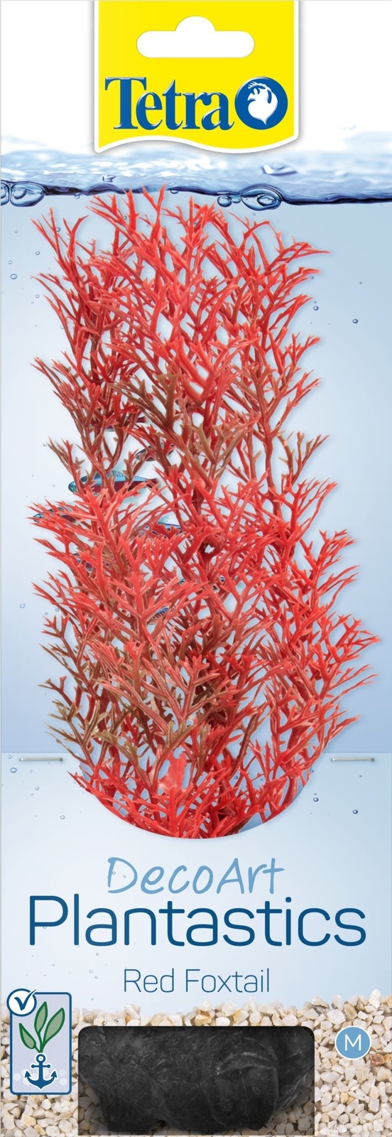 Tetra (оборудование) растение DecoArt Plantastics  Red Foxtail 23 см (50 г)