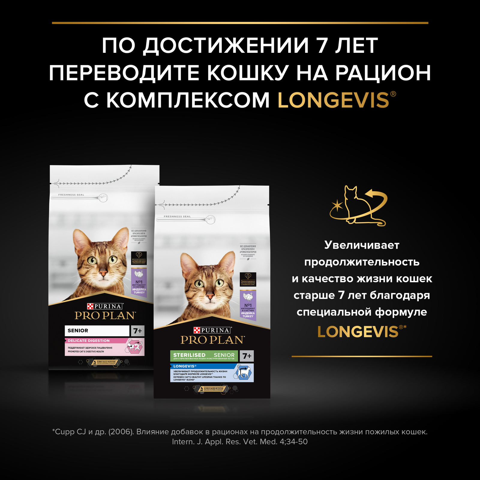 Корм Purina Pro Plan для стерилизованных кошек и кастрированных котов  старше 1 года, с высоким содержанием курицы, Optidigest Sterilised, сухой  корм для кошек | Petshop.ru