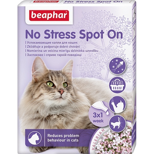 Beaphar успокаивающие капли для кошек, 3 пипетки (3 г)