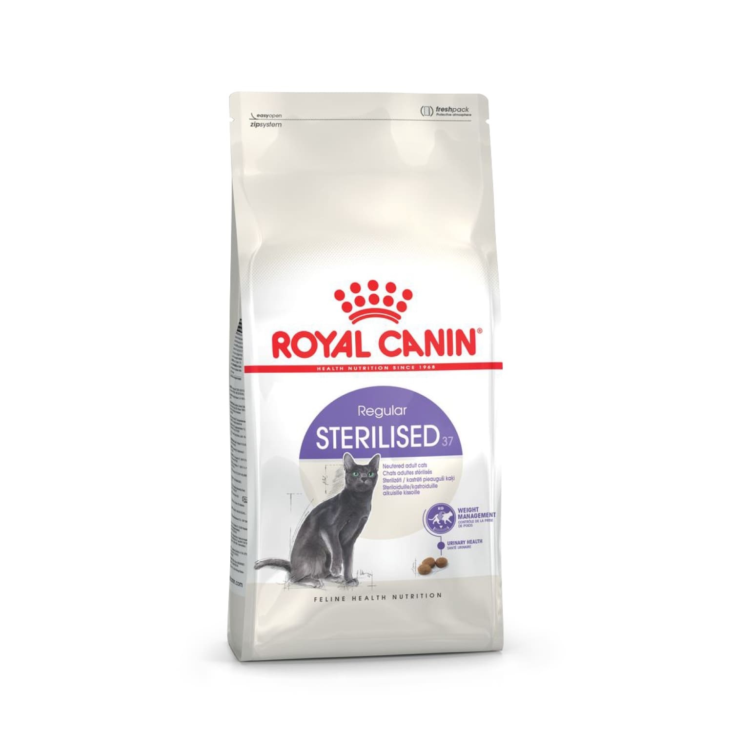 Royal Canin Royal Canin сухой сбалансированный для взрослых стерилизованных кошек, Sterilised 37 (4 кг)