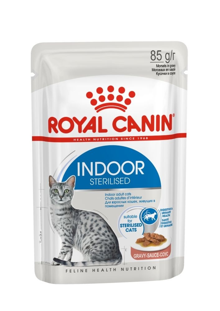 Royal Canin паучи кусочки в соусе для домашних кошек 1-7 лет (85 г) Royal Canin паучи кусочки в соусе для домашних кошек 1-7 лет (85 г) - фото 1