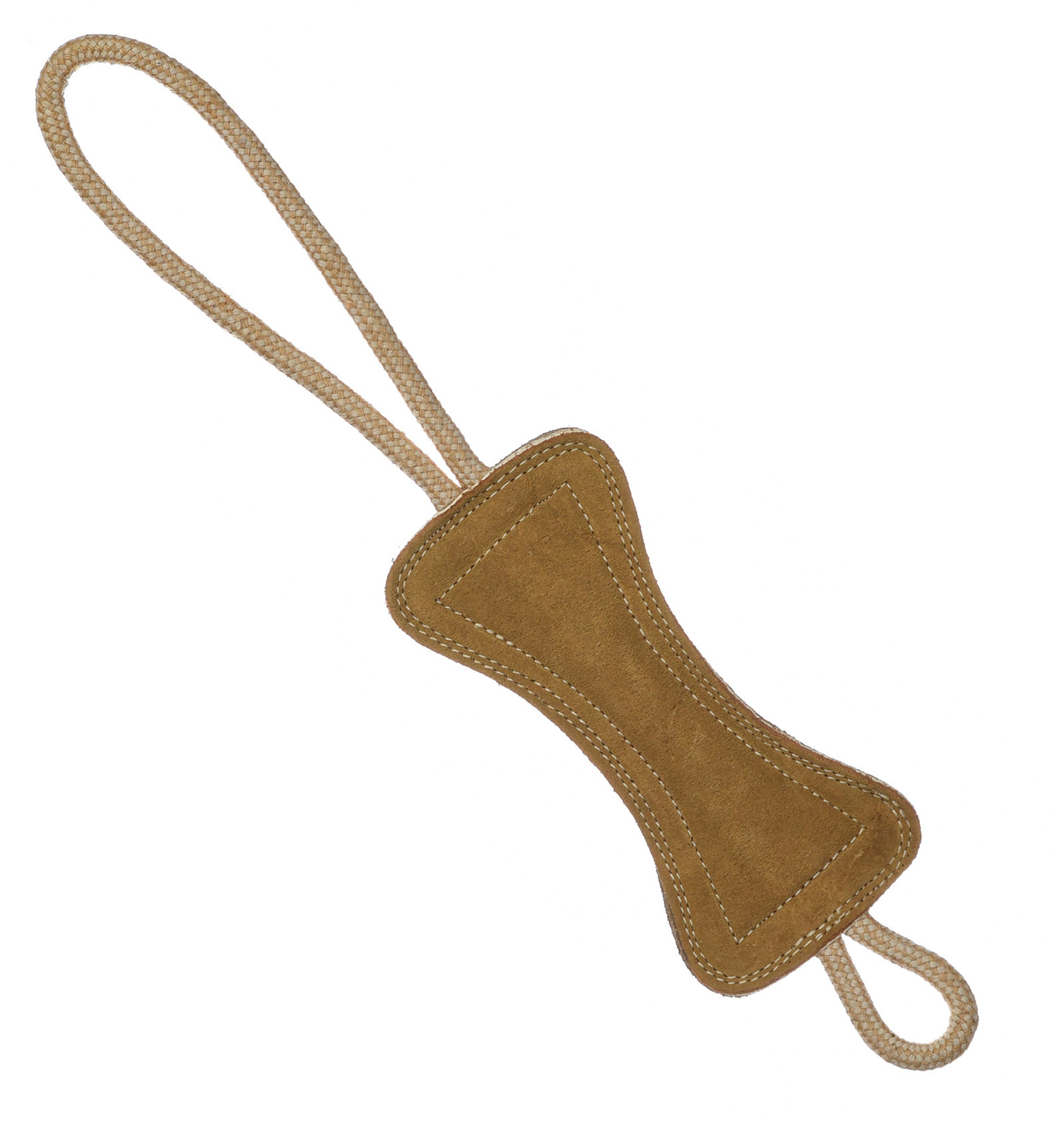 BOW WOW кожаная косточка (бежевая) (100 г)