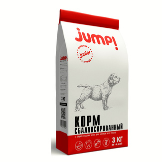  JUMP! Junior полнорационный и сбалансированный, для щенков всех пород Grand Prix
