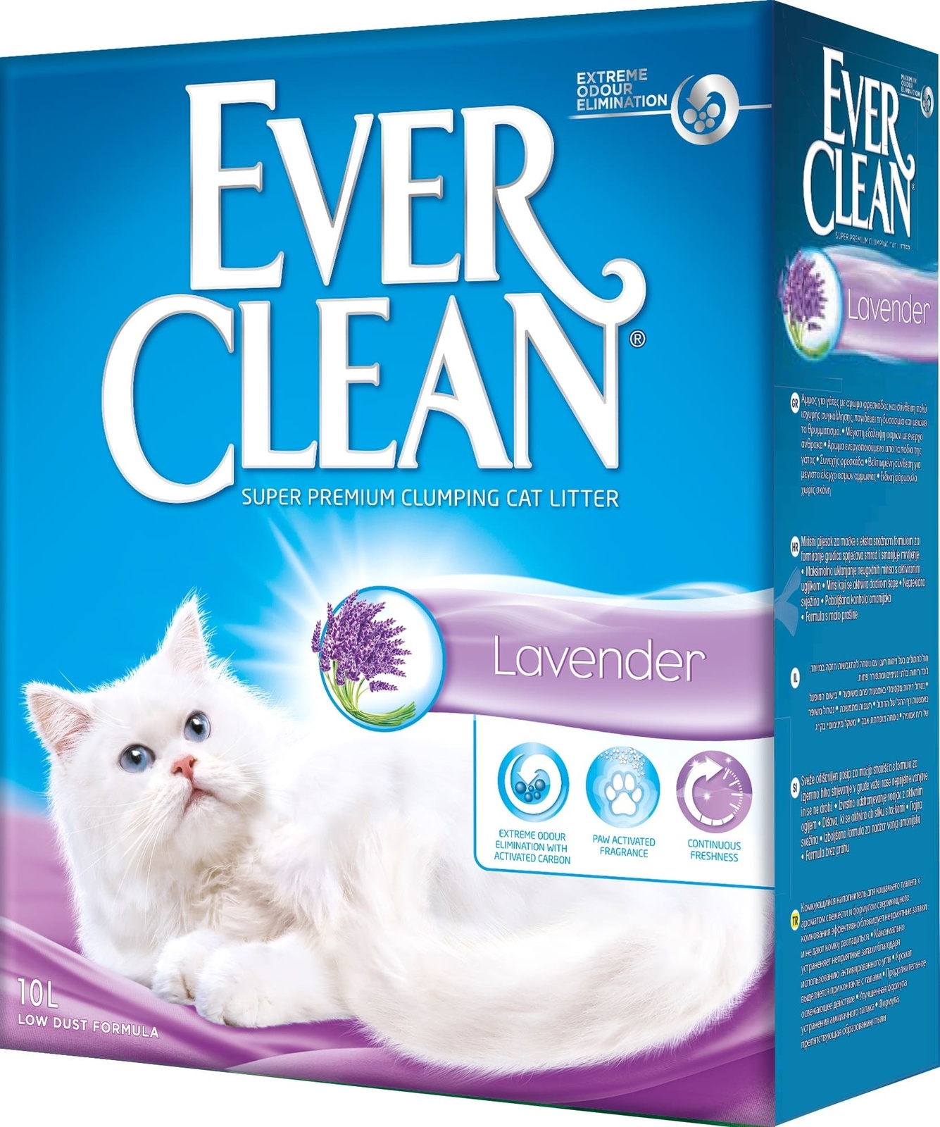 Наполнитель ever clean для кошачьего туалета комкующийся