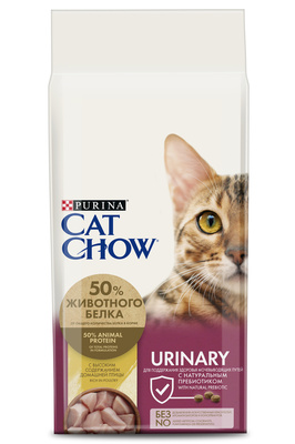 для взрослых кошек для здоровья мочевыводящих путей, с высоким содержанием домашней птицы Cat Chow
