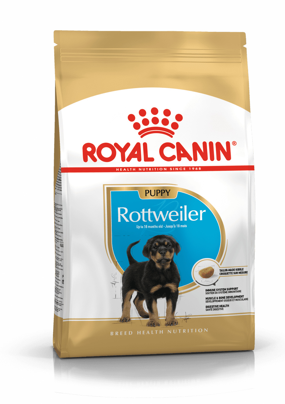 Для щенков ротвейлера от 2 до 18 мес. (12 кг) Royal Canin (сухие корма) Для щенков ротвейлера от 2 до 18 мес. (12 кг) - фото 1