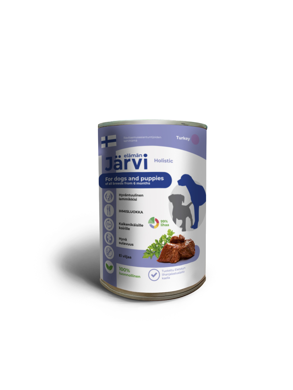 Jarvi консервы для щенков и собак всех пород с ягненком (400 г)
